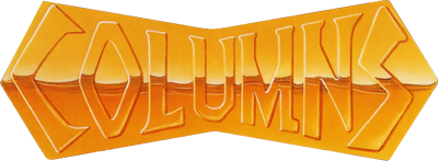 Columns logo for Sega Genesis
